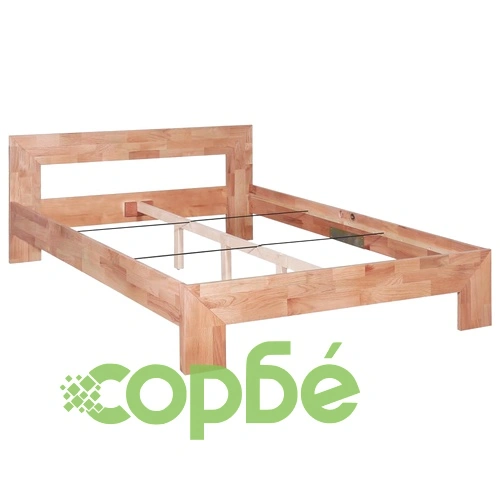 Рамка за легло, дъбов масив, 140x200 cм ➤ топ цена ➤ sorbe.bg