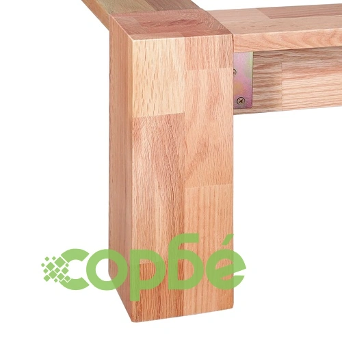 Рамка за легло, дъбов масив, 140x200 cм ➤ топ цена ➤ sorbe.bg