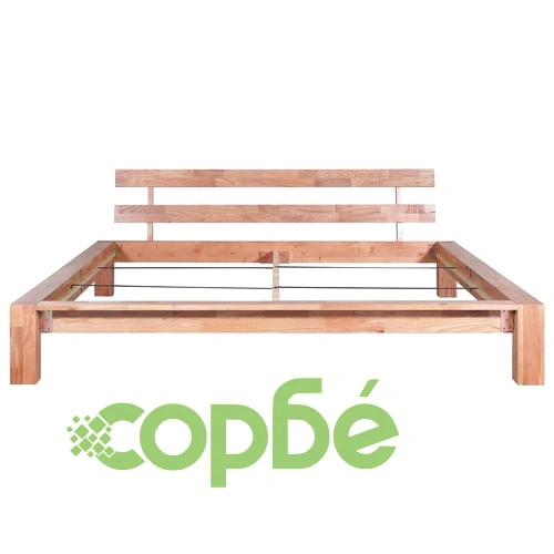 Рамка за легло, дъбов масив, 180x200 cм ➤ топ цена ➤ sorbe.bg