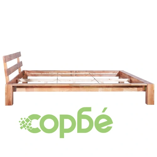 Рамка за легло, дъбов масив, 180x200 cм ➤ топ цена ➤ sorbe.bg