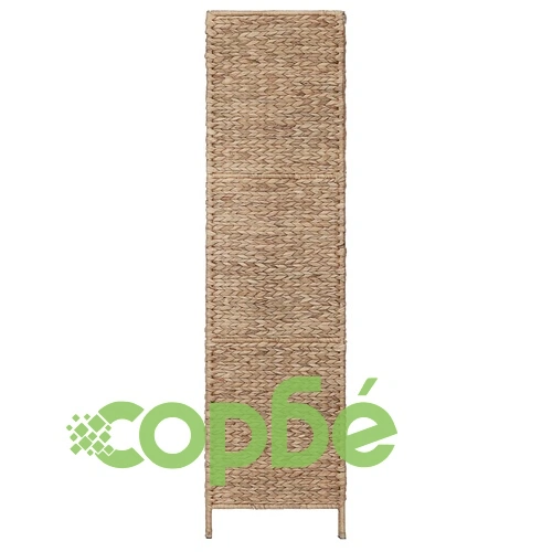 Параван за стая, 3 панела, 116x160 cм, воден хиацинт ➤ топ цена ➤ sorbe.bg