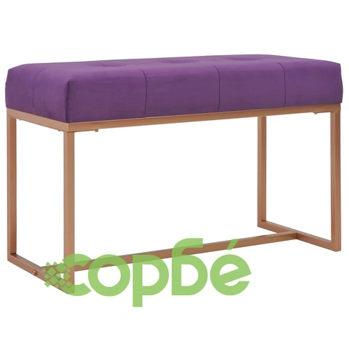 Пейка, 80 см, лилаво кадифе ➤ топ цена ➤ sorbe.bg