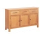 Бюфет, 112x33,5x70 см, дъбов масив