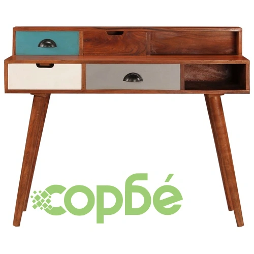 Писалище, 110x50x90 cм, акациево дърво масив ➤ топ цена ➤ sorbe.bg