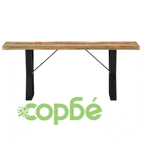 Пейка, 110 см, регенерирана дървесина масив ➤ топ цена ➤ sorbe.bg