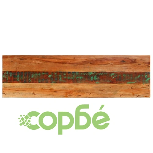 Конзолна маса, 120x35x76 cм, регенерирано дърво масив ➤ топ цена ➤ sorbe.bg