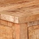 Маса за кафе, 90x45x35 см, мангово дърво масив Маса за кафе, 90x45x35 см, мангово дърво масив