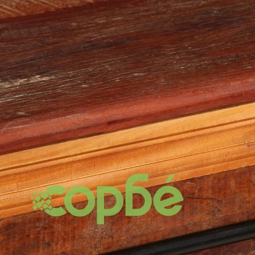 ТВ шкаф, 110x30x45 cм, регенерирано дърво масив ➤ топ цена ➤ sorbe.bg