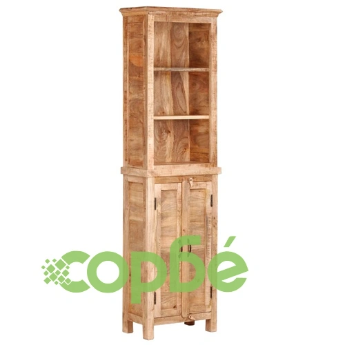 Етажерка за книги, 50x30x180 см, мангово дърво масив ➤ топ цена ➤ sorbe.bg