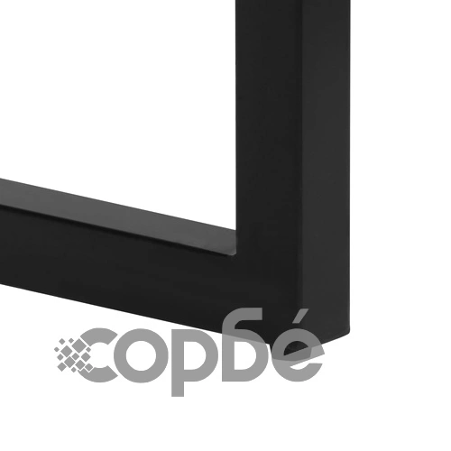 Конзолна маса, 120x35x76 cм, манго масив и стомана ➤ топ цена ➤ sorbe.bg