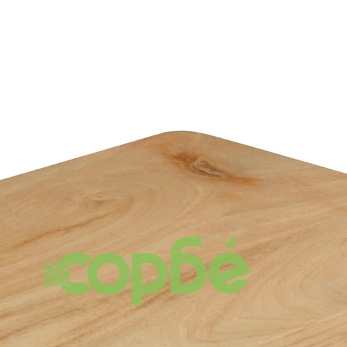 Конзолна маса, 120x35x76 cм, манго масив и стомана ➤ топ цена ➤ sorbe.bg