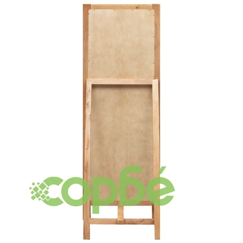 Свободностоящо огледало, 48x46,5x150 см, дъб масив ➤ топ цена ➤ sorbe.bg