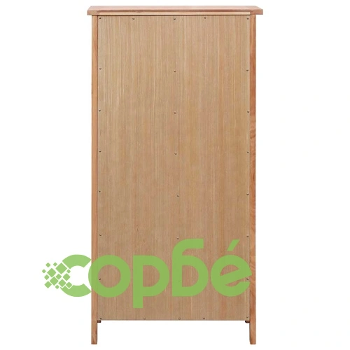 Шкаф за обувки, 76x37x105 см, дъбов масив ➤ топ цена ➤ sorbe.bg