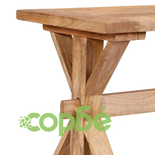 Пейка за коридор, 160x35x45 см, мангово дърво масив ➤ топ цена ➤ sorbe.bg