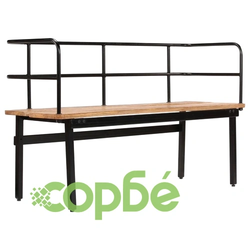 Пейка, 120х40х70 см, мангова дървесина масив ➤ топ цена ➤ sorbe.bg