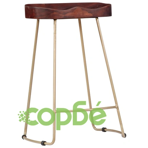 Gavin бар столове, 2 бр, мангово дърво масив ➤ топ цена ➤ sorbe.bg