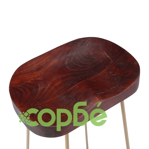 Gavin бар столове, 2 бр, мангово дърво масив ➤ топ цена ➤ sorbe.bg