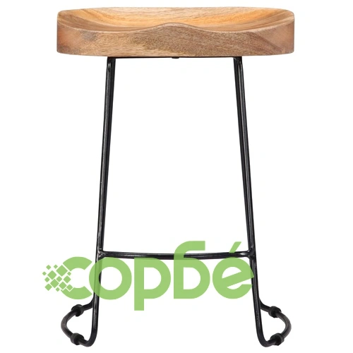 Gavin бар столове, 2 бр, мангово дърво масив ➤ топ цена ➤ sorbe.bg