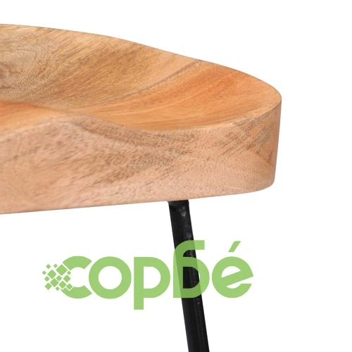 Gavin бар столове, 2 бр, мангово дърво масив ➤ топ цена ➤ sorbe.bg