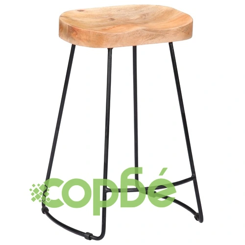 Gavin бар столове, 2 бр, мангово дърво масив ➤ топ цена ➤ sorbe.bg