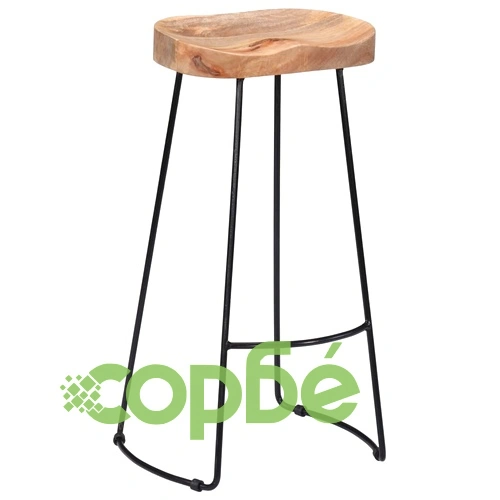 Gavin бар столове, 2 бр, мангово дърво масив ➤ топ цена ➤ sorbe.bg