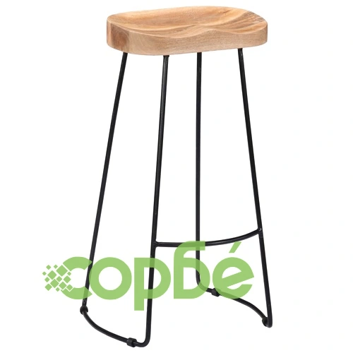 Gavin бар столове, 2 бр, мангово дърво масив ➤ топ цена ➤ sorbe.bg