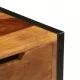 Бюфет с 3 чекмеджета, 110x35x75 см, шишамово дърво масив