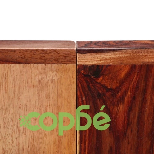 Трапезна маса, 140x70x75 cм, акациево дърво масив ➤ топ цена ➤ sorbe.bg