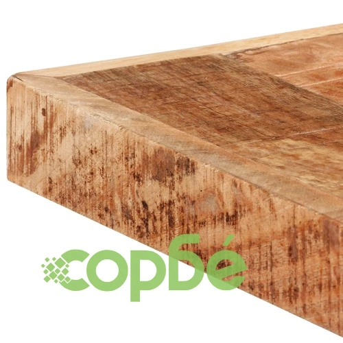 Трапезна маса, 160x80х75 cм, грубо мангово дърво масив ➤ топ цена ➤ sorbe.bg