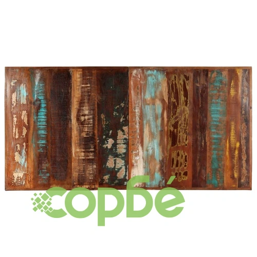 Трапезна маса, 160x80x75 cм, регенерирано дърво масив ➤ топ цена ➤ sorbe.bg