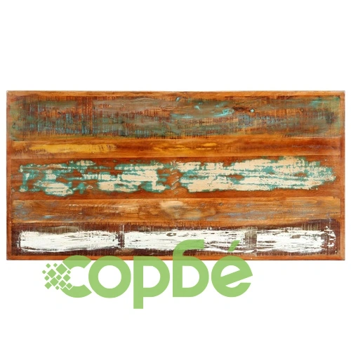 Трапезна маса, 120x60x75 см, регенерирано дърво масив ➤ топ цена ➤ sorbe.bg