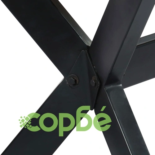 Трапезна маса, 120x60x75 см, регенерирано дърво масив ➤ топ цена ➤ sorbe.bg