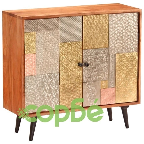 Бюфет, 80x30x75 см, акация масив ➤ топ цена ➤ sorbe.bg