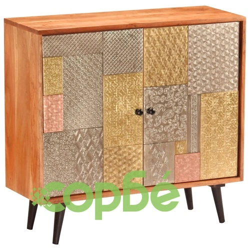 Бюфет, 80x30x75 см, акация масив ➤ топ цена ➤ sorbe.bg