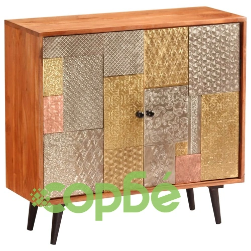 Бюфет, 80x30x75 см, акация масив ➤ топ цена ➤ sorbe.bg