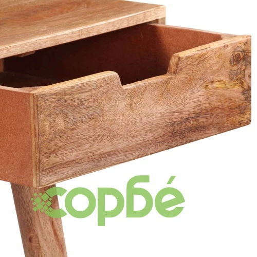 Тоалетка, 112x45x76 см, мангово дърво масив ➤ топ цена ➤ sorbe.bg