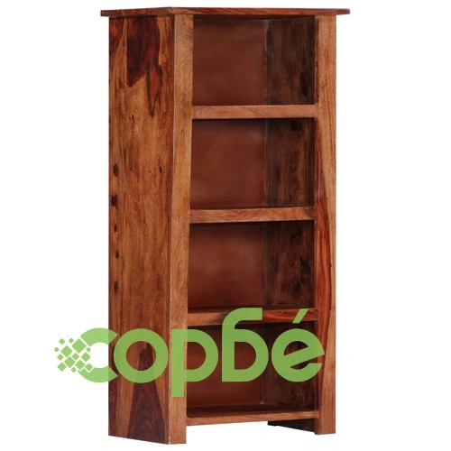 Етажерка за книги, 50x30x100 см, дърво масив ➤ топ цена ➤ sorbe.bg