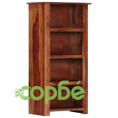 Етажерка за книги, 50x30x100 см, дърво масив ➤ топ цена ➤ sorbe.bg