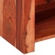 Етажерка за книги, 50x30x100 см, дърво масив