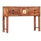 Конзолна маса, 120x30x80 cм, акациево дърво масив