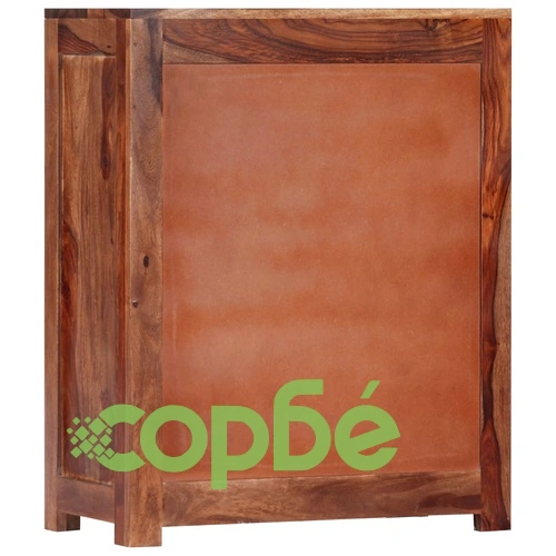 Страничен шкаф, 60x30x75 см, акациево дърво масив ➤ топ цена ➤ sorbe.bg