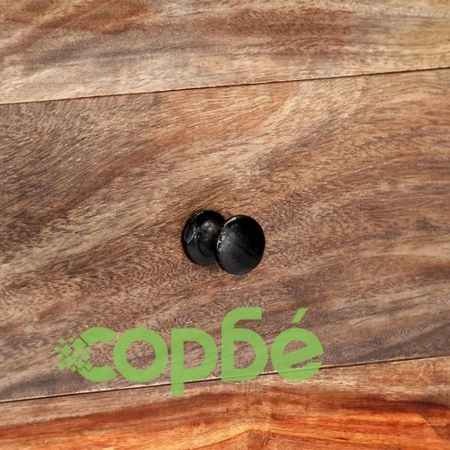 Конзолна маса със стенен монтаж, 100x25x20 см, акация масив ➤ топ цена ➤ sorbe.bg