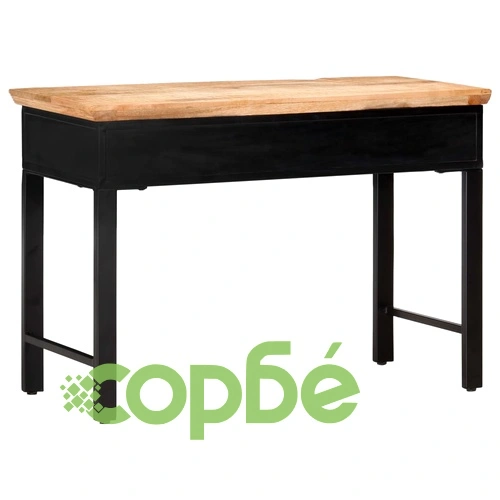 Писалище, 110x50x76 см, масивно мангово дърво ➤ топ цена ➤ sorbe.bg