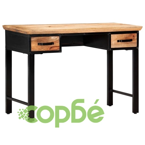 Писалище, 110x50x76 см, масивно мангово дърво ➤ топ цена ➤ sorbe.bg