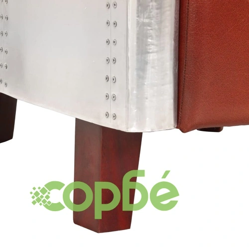 Фотьойл Aviator, кафяв, естествена кожа ➤ топ цена ➤ sorbe.bg