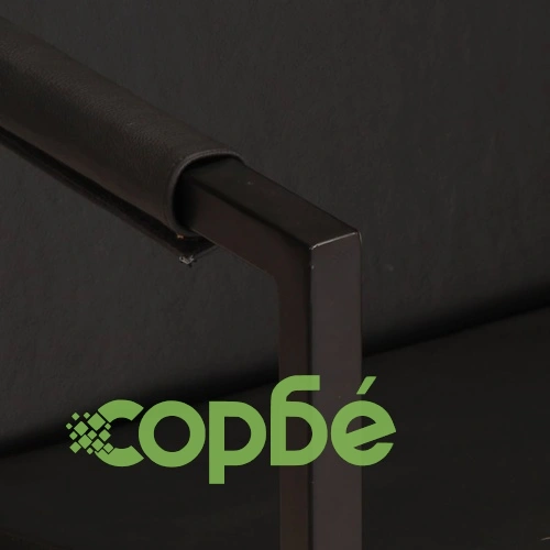 Фотьойл, черен, естествена кожа ➤ топ цена ➤ sorbe.bg