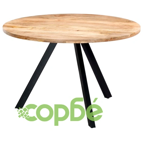 Трапезна маса, 120x76 cм, мангово дърво масив ➤ топ цена ➤ sorbe.bg