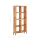 Етажерка за книги, 80x25x175 см, мангово дърво масив