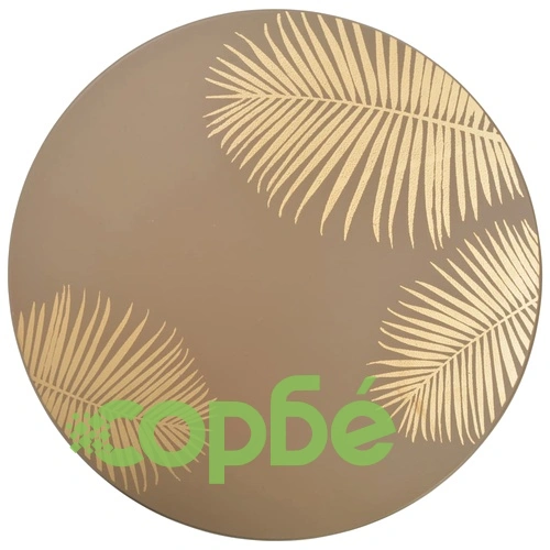 Стифиращи странични маси 2 бр златисти 40x45 см/30x40 см МДФ ➤ топ цена ➤ sorbe.bg