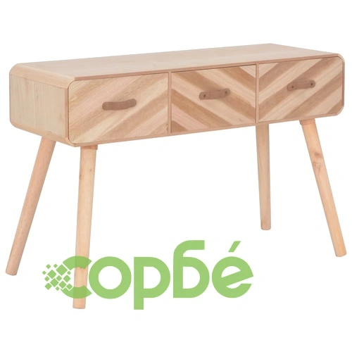 Конзолна маса, 100x35x68 см, масивно дърво ➤ топ цена ➤ sorbe.bg